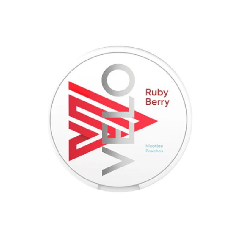 Ruby Berry 4mg Velo Mini Nicotine Pouches