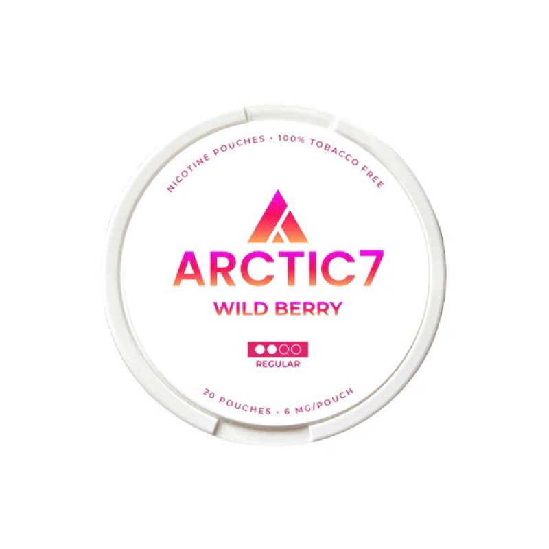 wild berry arctic7 slim nicotine pouches