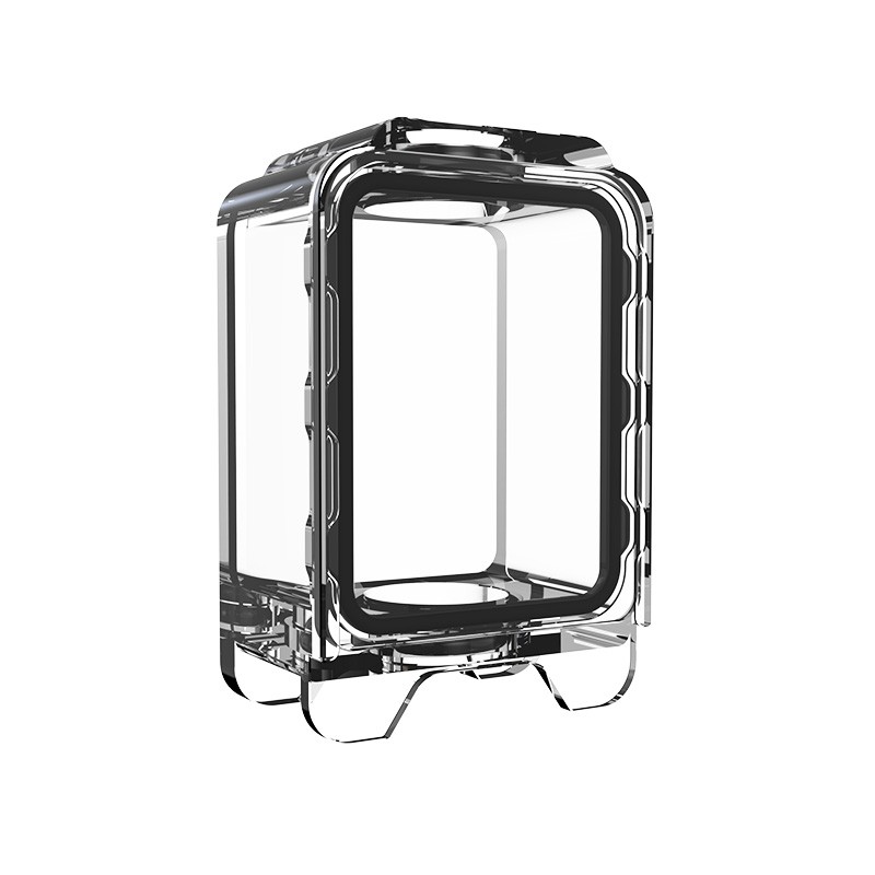 Crystal Clear (Empty) Blaze Bridge Single Glass Sliding Boro Tank