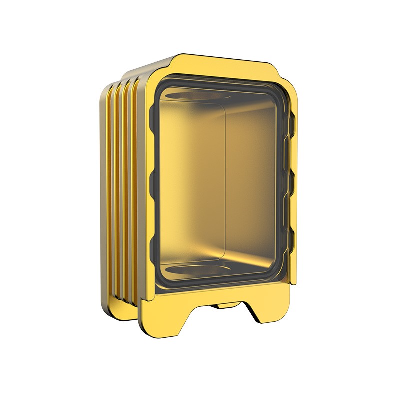 Gold (Empty) Blaze Bridge Single Glass Sliding Boro Tank