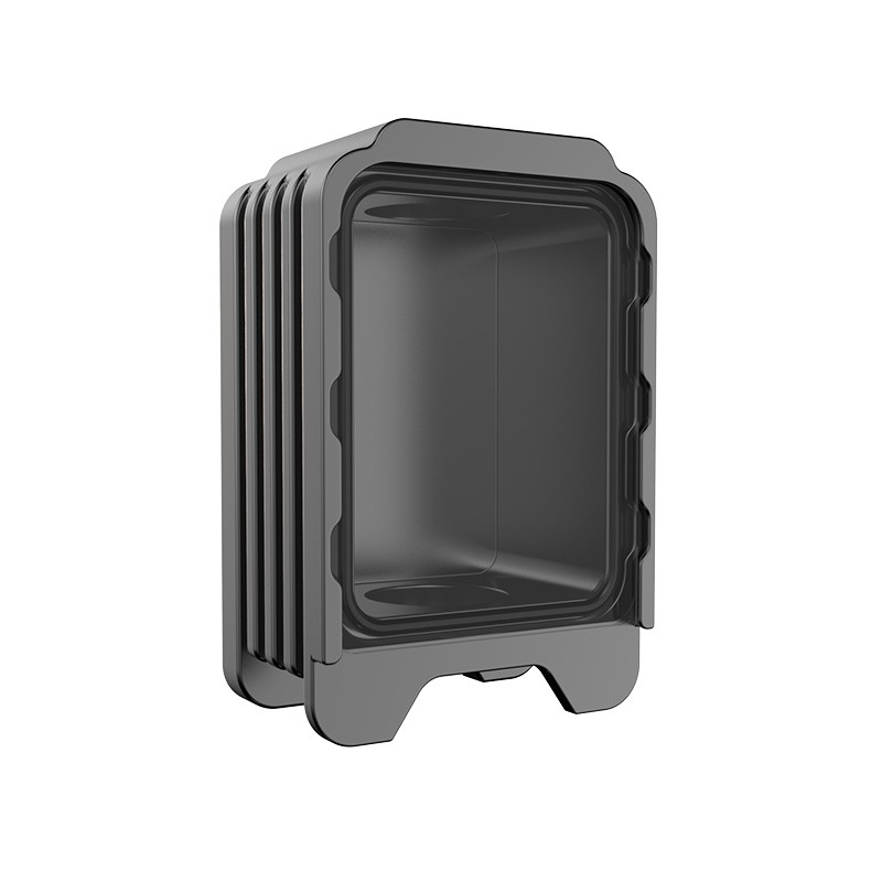 Gunmetal (Empty) Blaze Bridge Single Glass Sliding Boro Tank