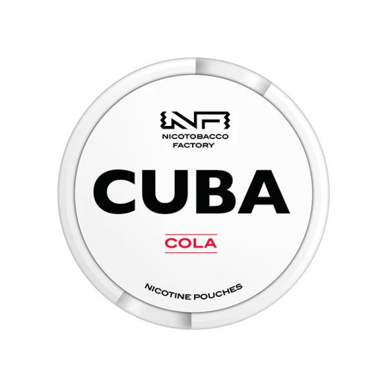 cola cuba white nicotine pouches