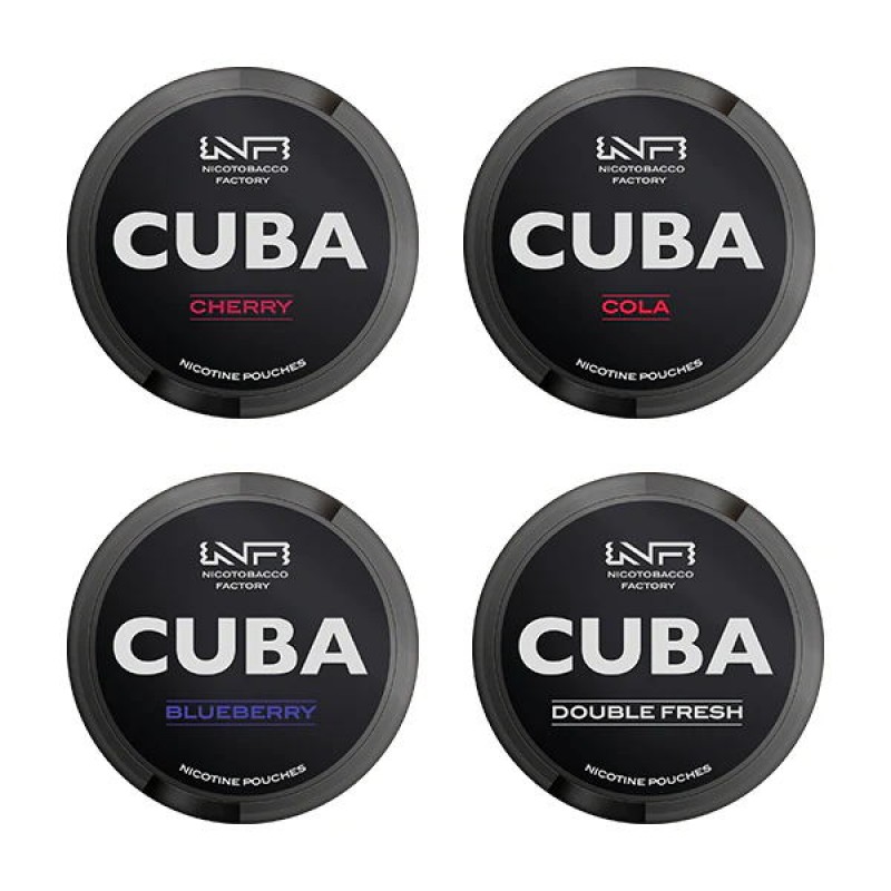 cuba black nicotine pouches