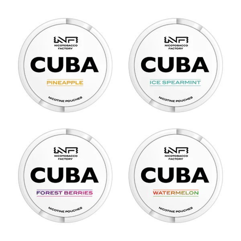 cuba white nicotine pouches