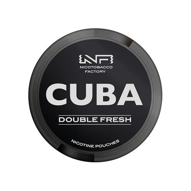 double fresh  cuba black nicotine pouches