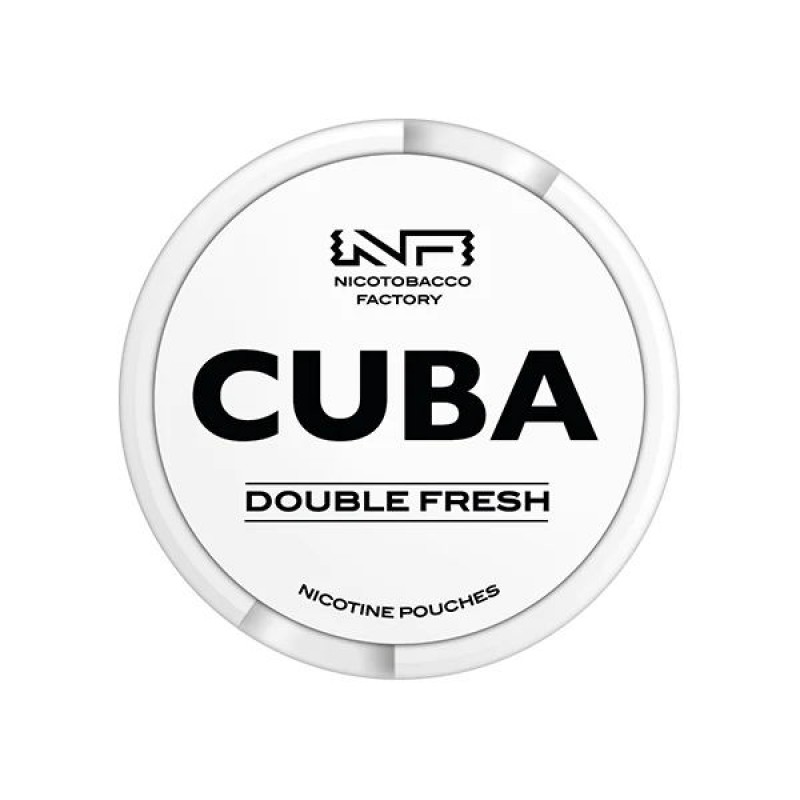 double fresh cuba white nicotine pouches