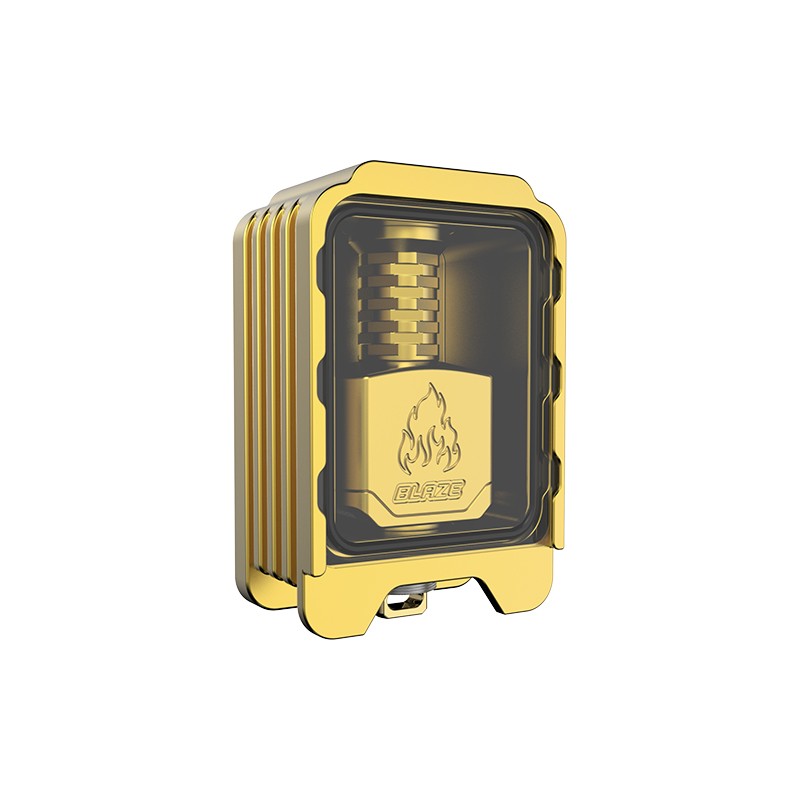 Gold Blaze Bridge Single Glass Sliding Boro Tank