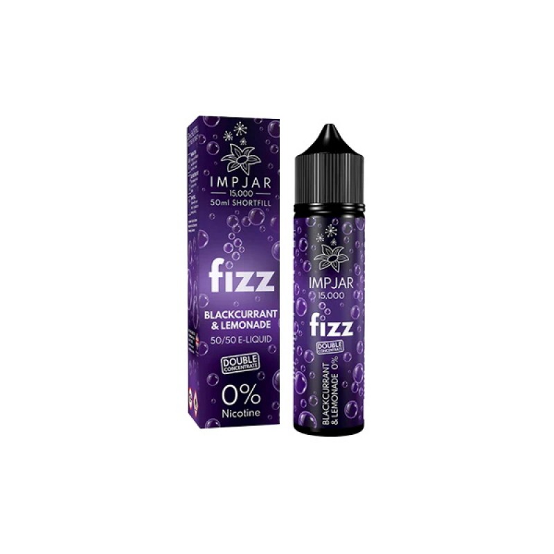 Blackcurrant & Lemonade Imp Jar Fizz Shortfill E-liquid