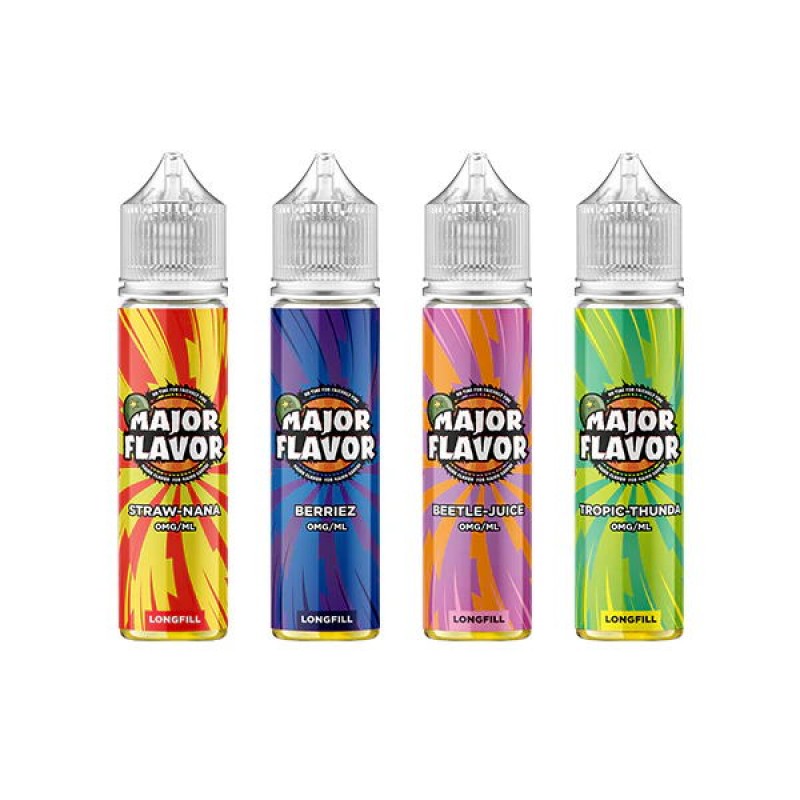 major flavor longfill e-liquid