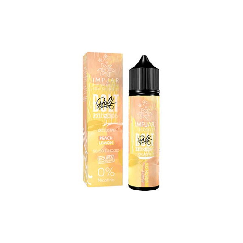 peach lemon imp jar x zeus bolt shortfill e liquid