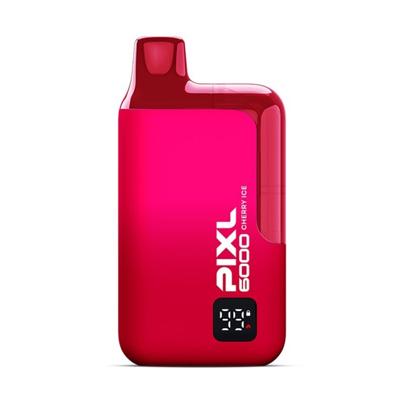 pixl 6000 disposable vape cherry ice