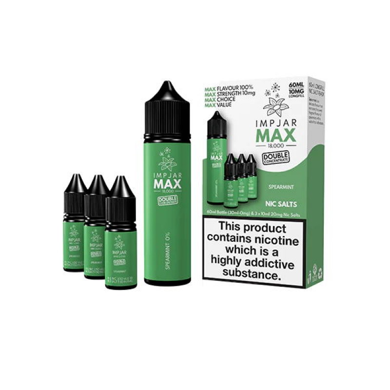 spearmint imp jar max nic salts