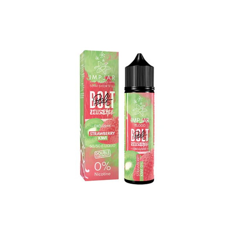 strawberry kiwi imp jar x zeus bolt shortfill e liquid