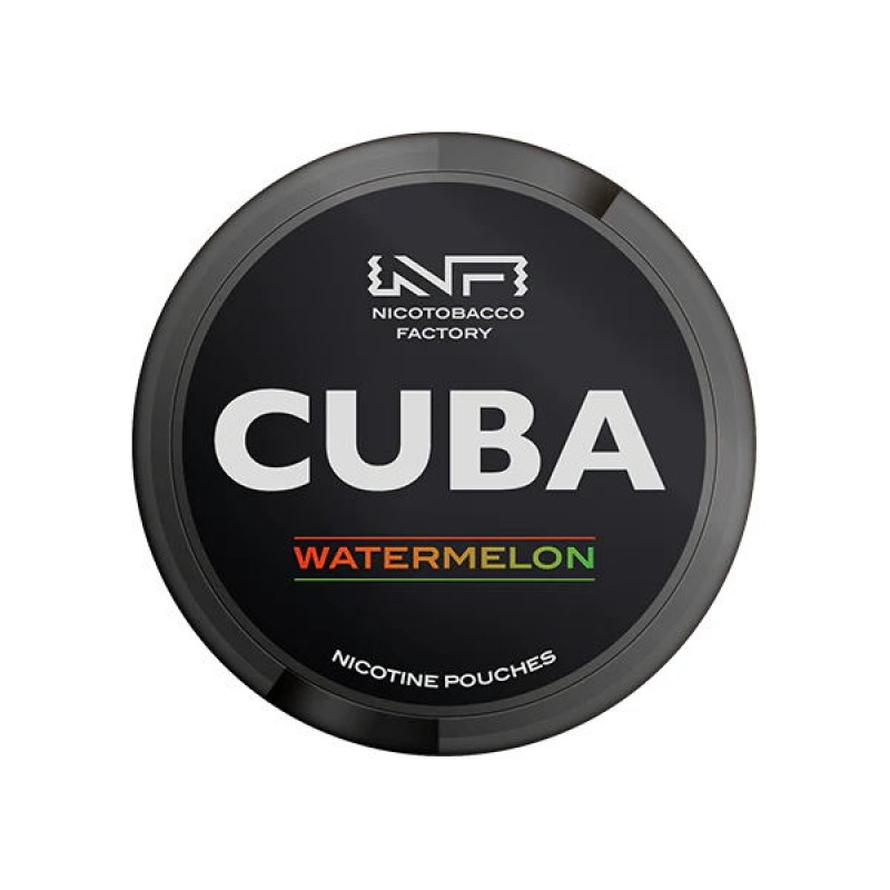 watermelon  cuba black nicotine pouches