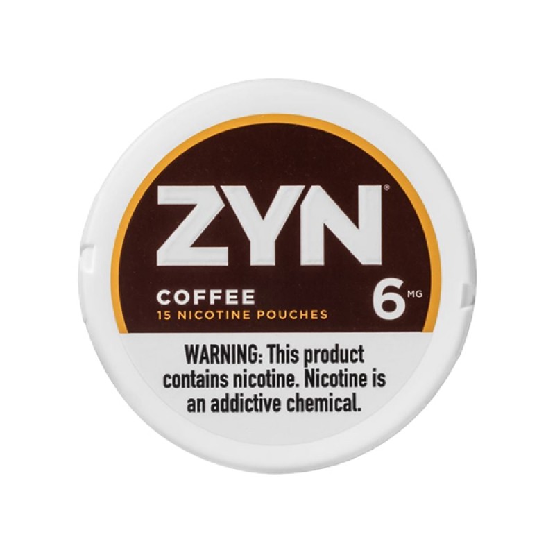 coffee zyn nicotine pouches