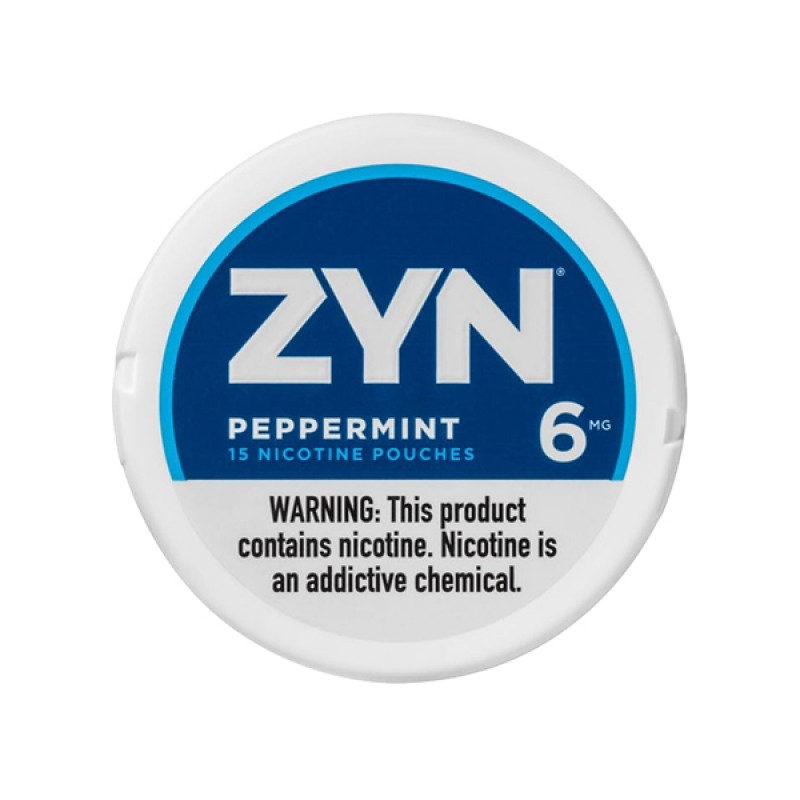 peppermint zyn nicotine pouches