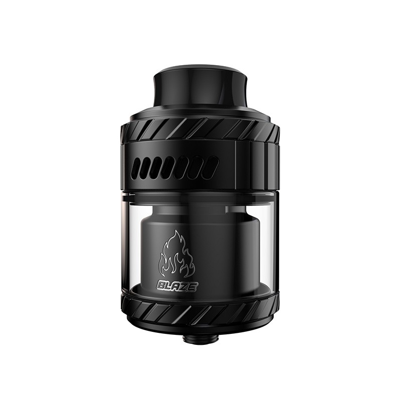 Silver Black Thunderhead Creations Blaze Max RTA 30mm