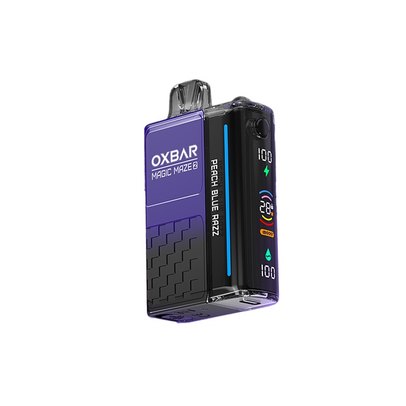 Peach Blue Razz OXBAR Magic Maze 2 30K