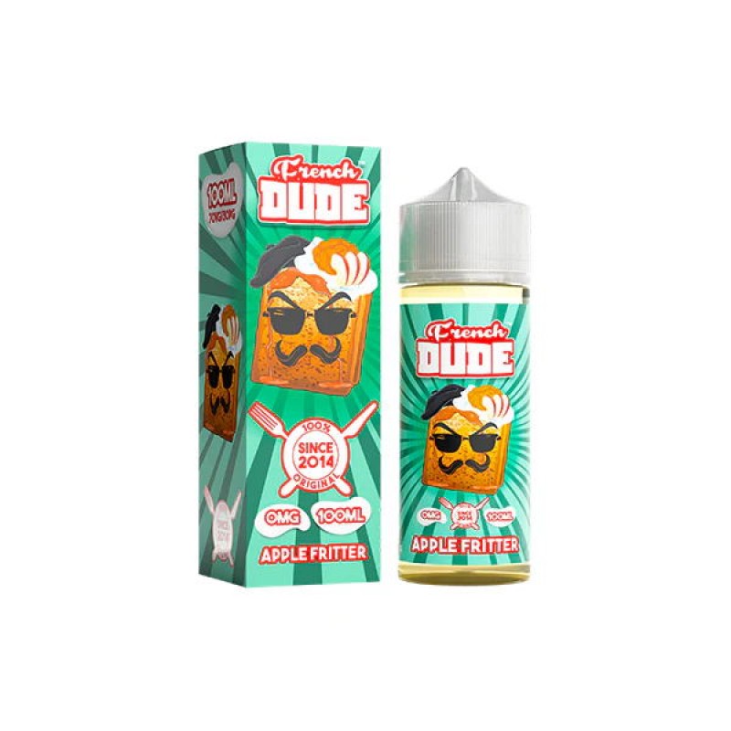 apple friter french dude shortfill e liquid