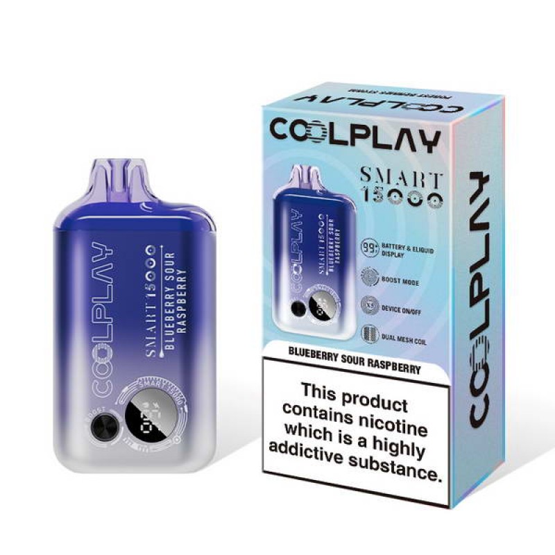 Blueberry Sour Raspberry Coolplay Smart 15000