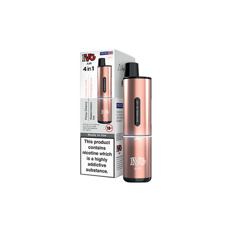 ivg air 4 in 1 kit pink edition