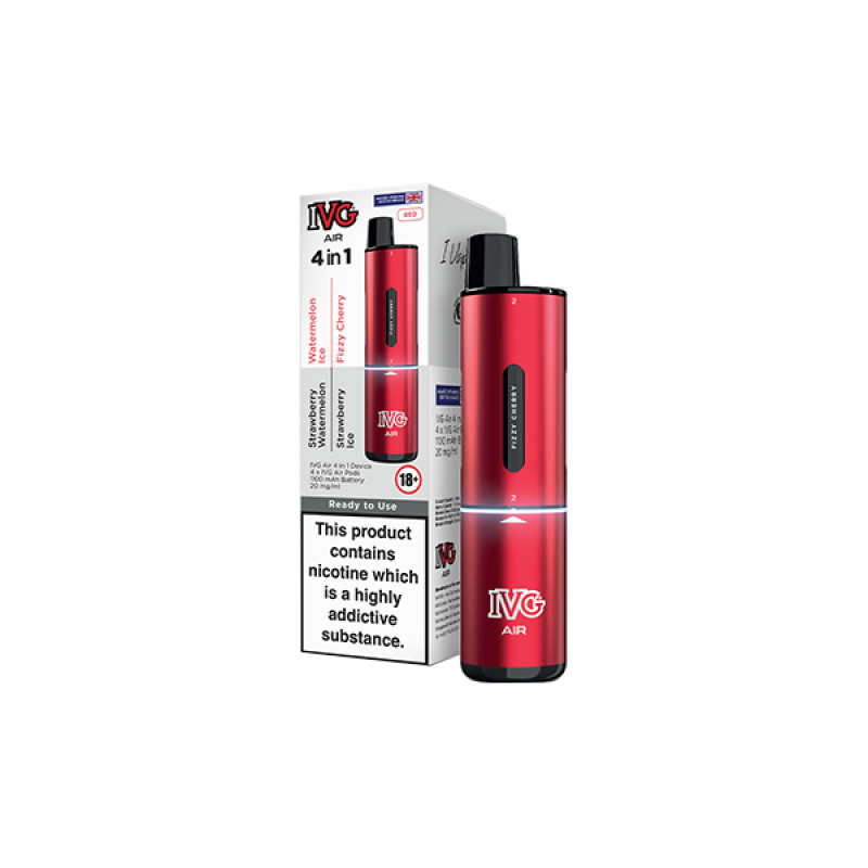 ivg air 2400 vape red edition