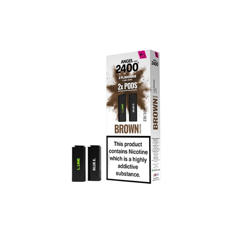 Brown Edition Vapes Bars Angel 2400 Pod
