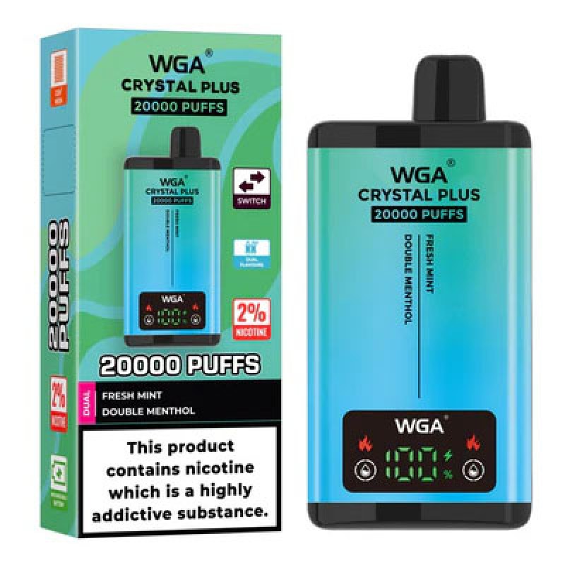 Fresh Mint/Double Menthol WGA Crystal Plus
