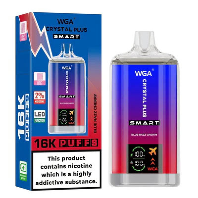 Blue Razz Cherry WGA Crystal Plus Smart