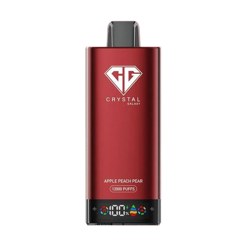 Apple Peach Pear Crystal Glaxay 12000 Disposable Vape (10pcs/pack)