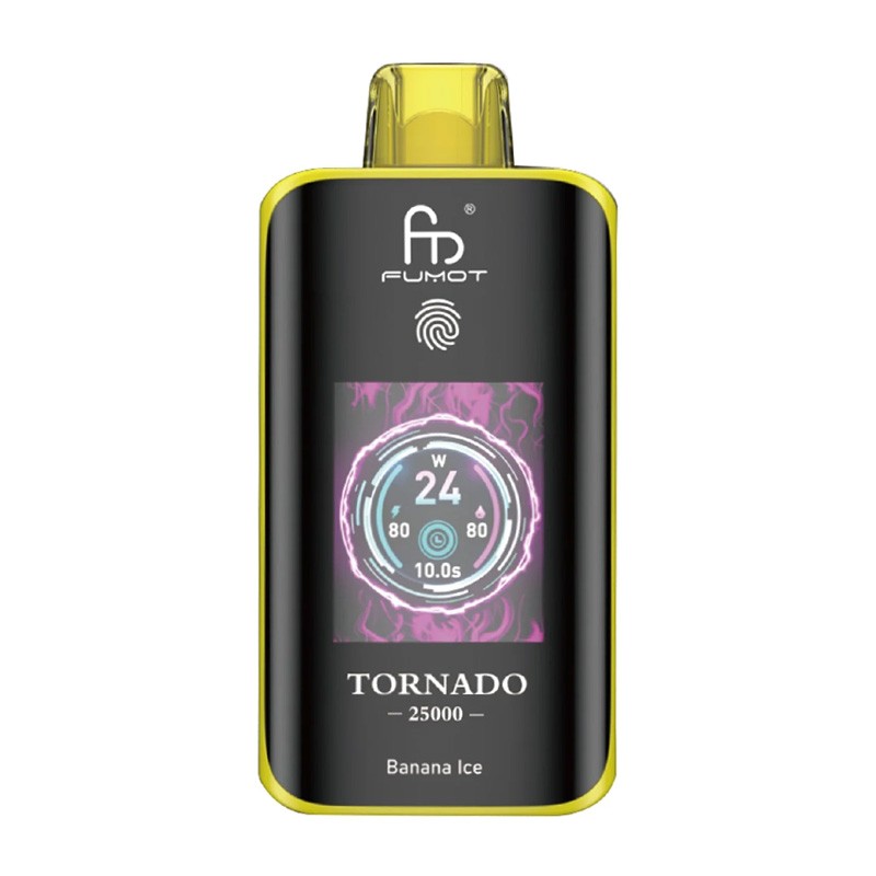 banana ice Fumot Tornado 25000 Disposable Vape