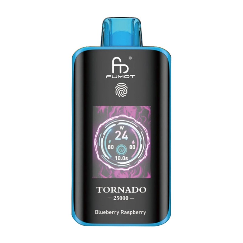 blueberry raspberry Fumot Tornado 25000 Disposable Vape