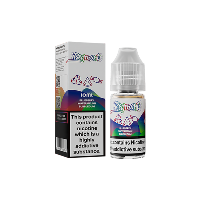 Reymont Nicotine Salt E-liquid 10ml Blueberry Watermelon Bubblegum
