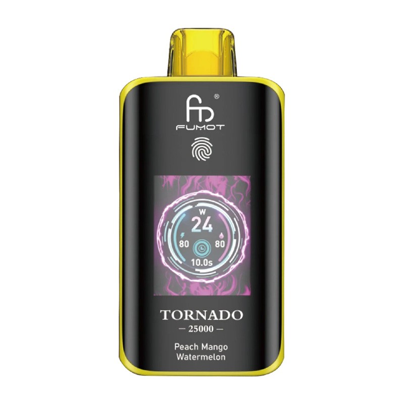 peach mango watermelon Fumot Tornado 25000 Disposable Vape