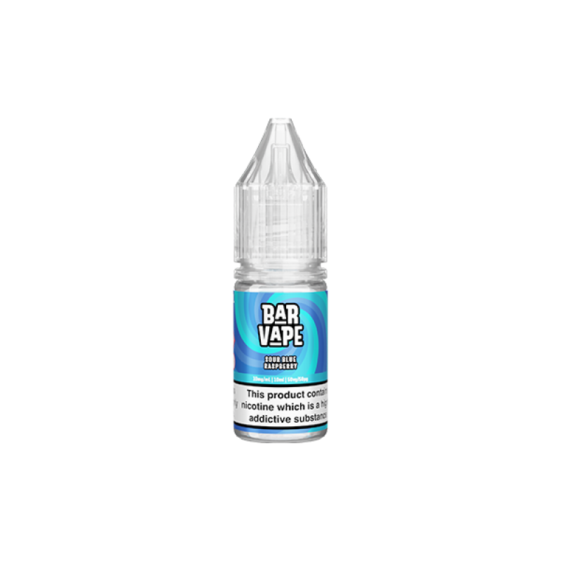 Sour Blue Raspberry Bar Vape Nicotine Salt