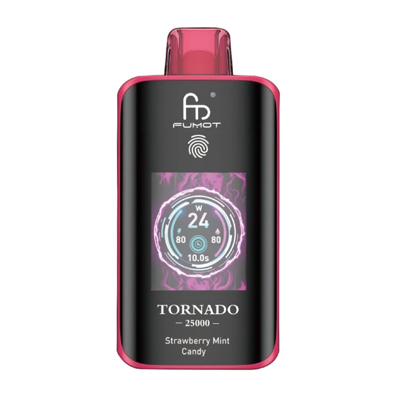 strawberry mint candy Fumot Tornado 25000 Disposable Vape