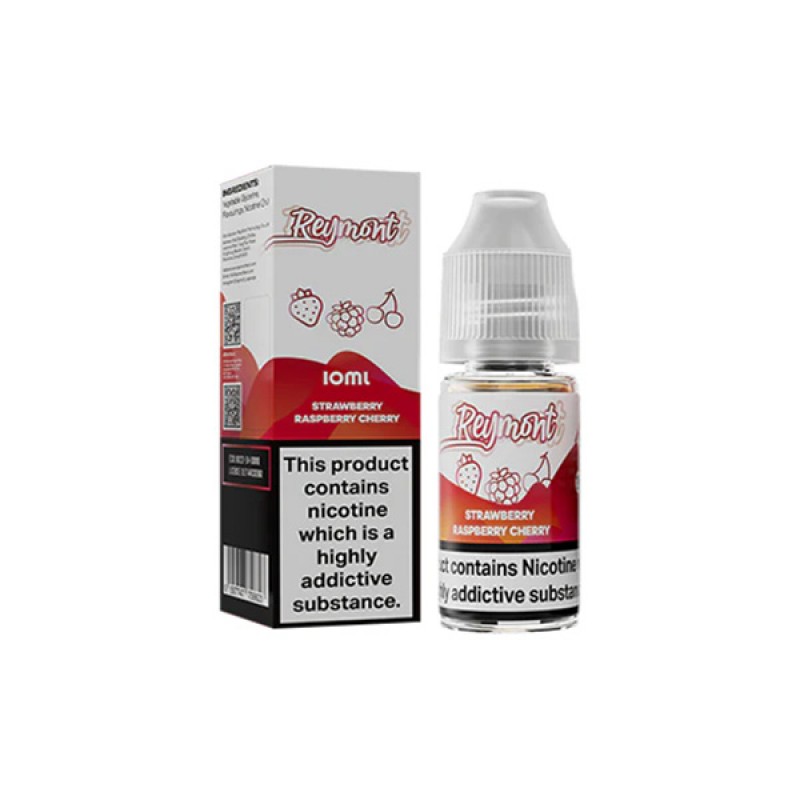 Reymont Nicotine Salt E-liquid 10ml Strawberry Raspberry Cherry