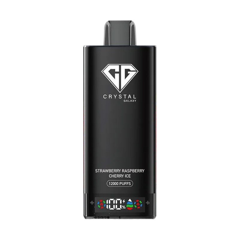 Strawberry Raspberry Cherry  Ice Crystal Glaxay 12000 Disposable Vape (10pcs/pack)