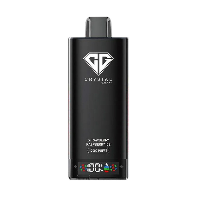 Strawberry Raspberry Ice Crystal Glaxay 12000 Disposable Vape (10pcs/pack)