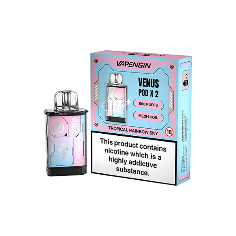 Tropical Rainbow Sky Vapengin Venus pod