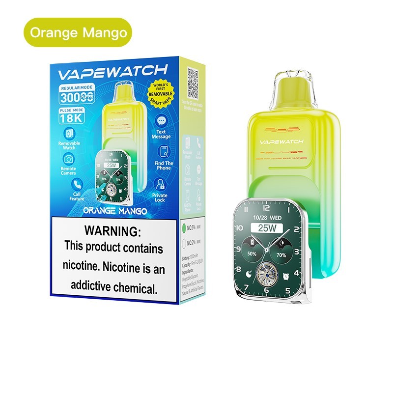 Orange Mango JNR VapeWatch 30K