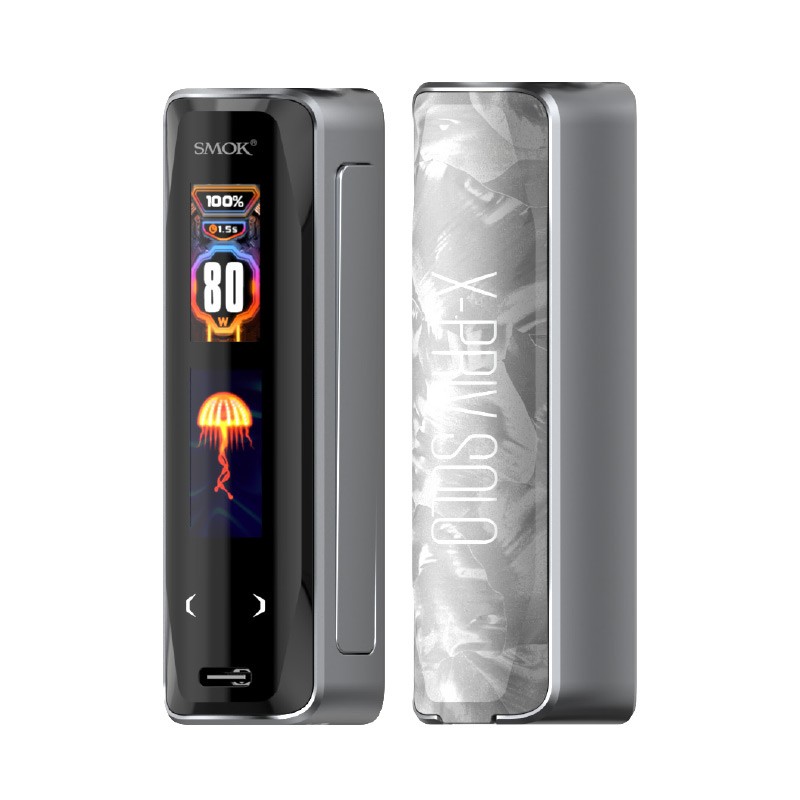 White Shell SMOK X-PRIV Solo Box Mod