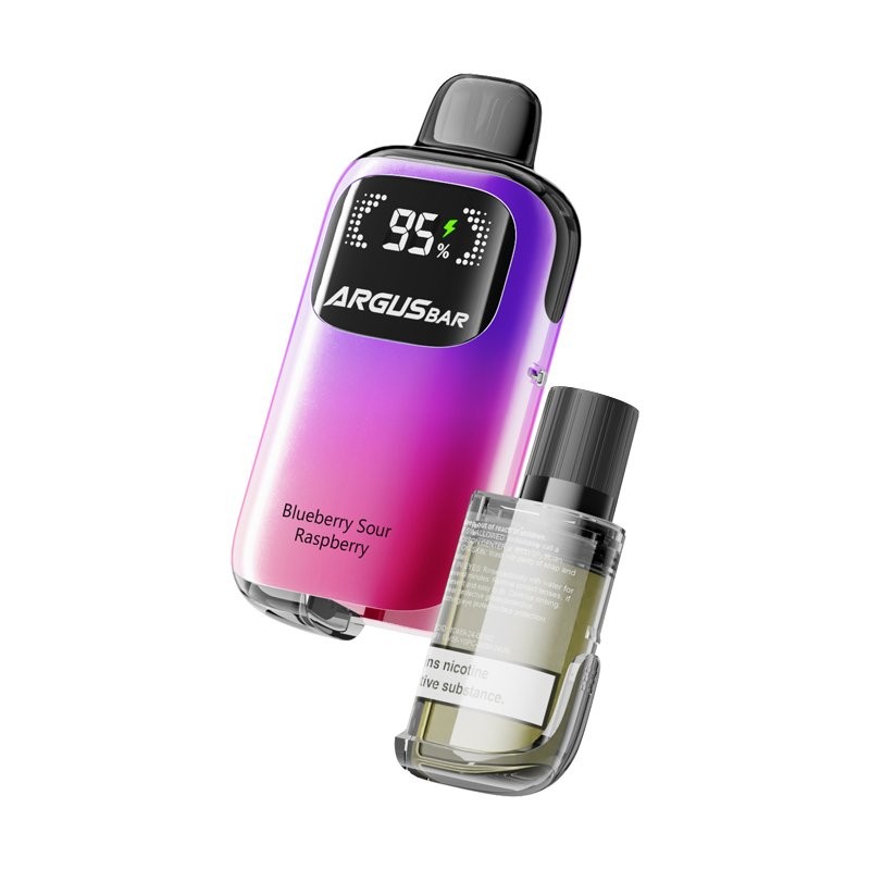 Blueberry Sour Raspberry Argus Bar Prime 6000 Disposable Vape