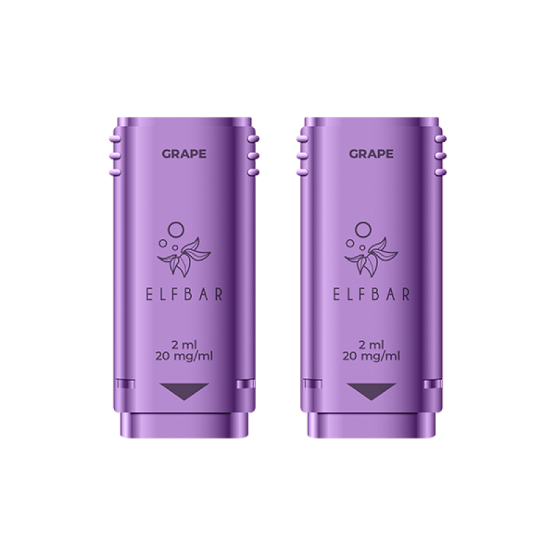 Grape ELF Bar 1200 Prefilled Replacement Pod