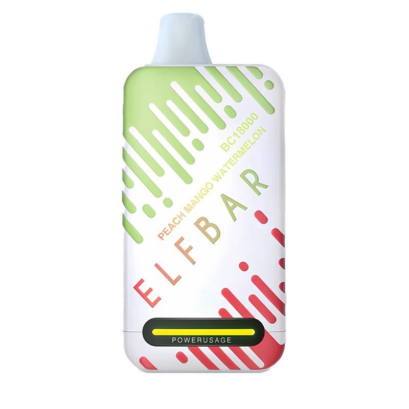 Peach Mango Watermelon Elf Bar BC 18000 Disposable Vape