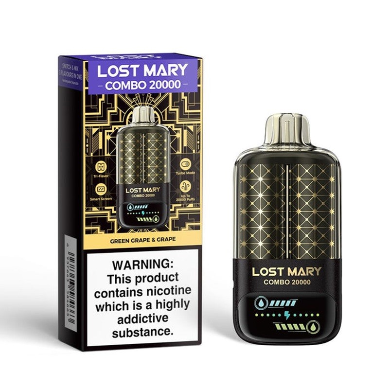 Green Grape & Grape Lost Mary Combo 20K Disposable Vape