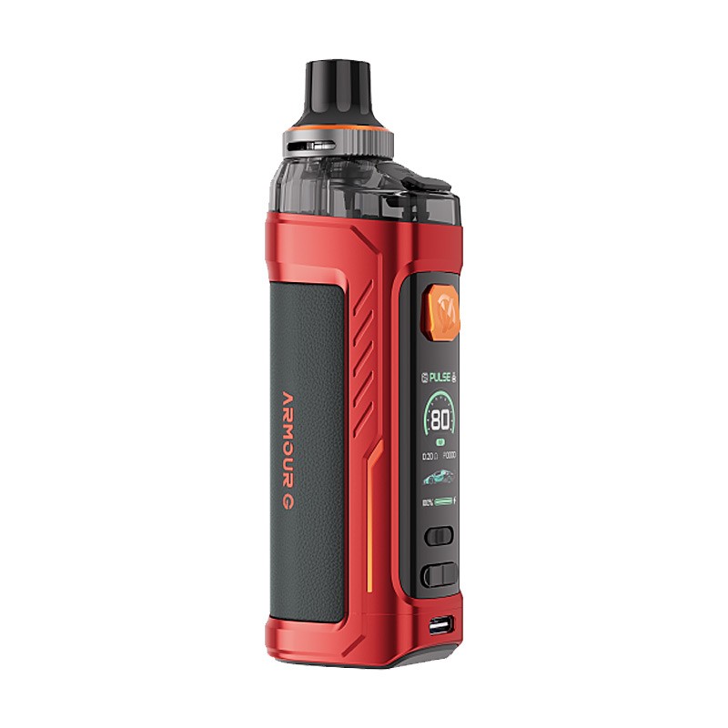 Red Vaporesso Armour G Pod Mod Kit