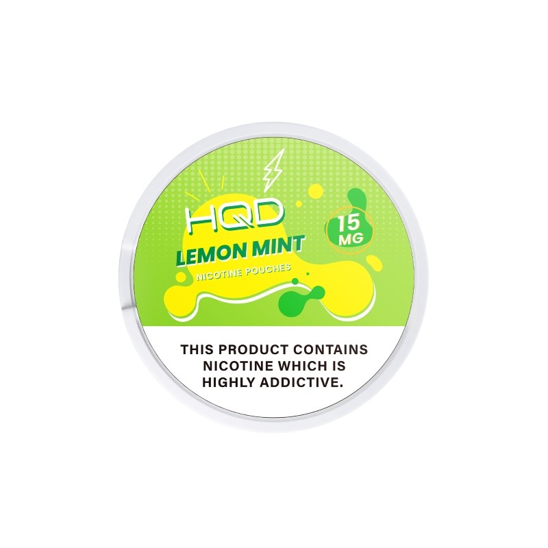 15mg lemon mint hqd nicotine pouches