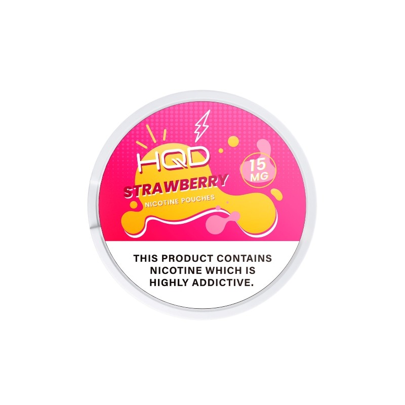 15mg strawberry hqd nicotine pouches