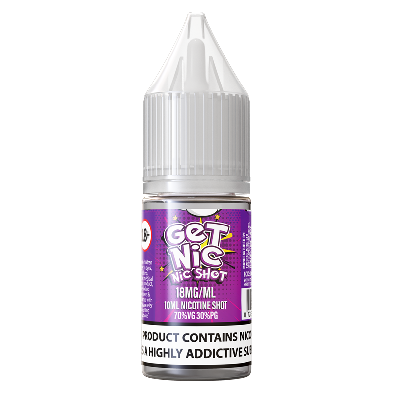 18mg 70vg 30pg get nic nicotine shot